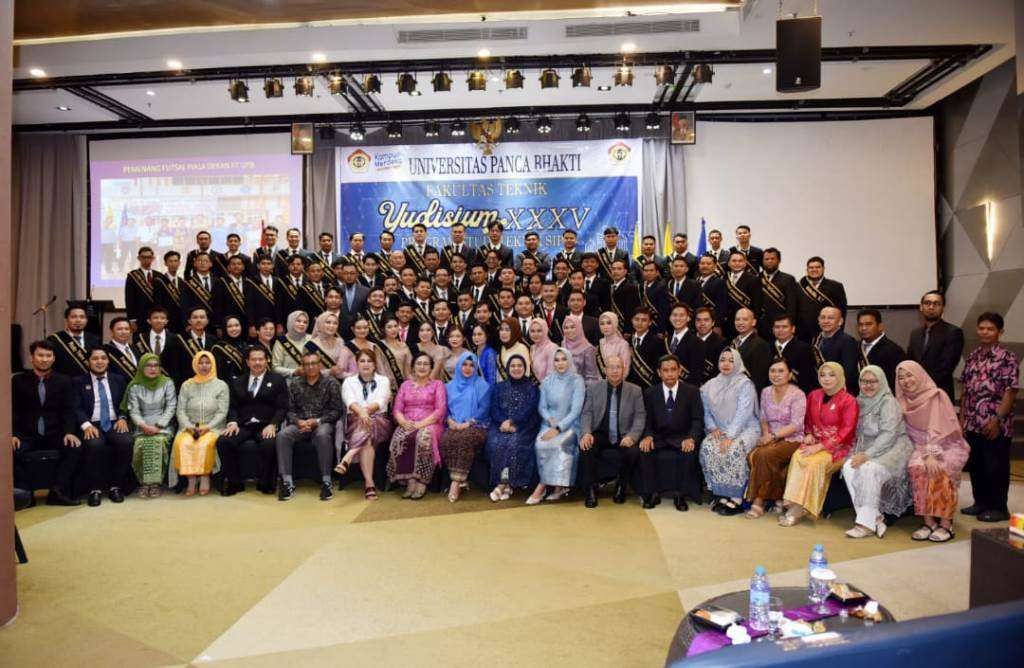 Yudisium ke-35 Fakultas Teknik Universitas Panca Bhakti