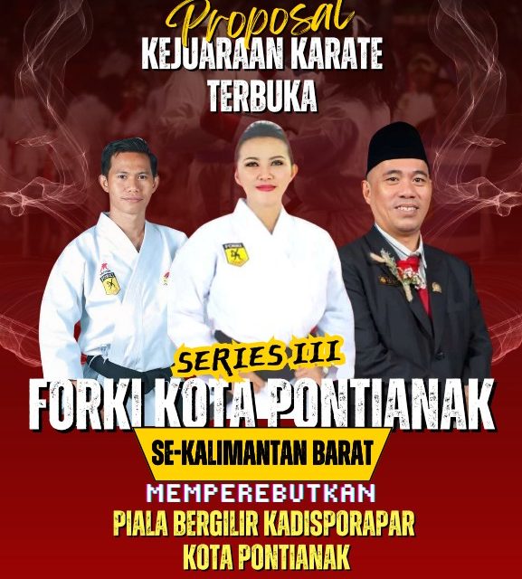 Mahasiswa Teknik Sipil Fakultas Teknik UPB Ikuti Kejuaraan Karate Terbuka Series III FORKI Kota Pontianak se-Kalimantan Barat