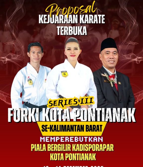 Mahasiswa Teknik Sipil Fakultas Teknik UPB Ikuti Kejuaraan Karate Terbuka Series III FORKI Kota Pontianak se-Kalimantan Barat