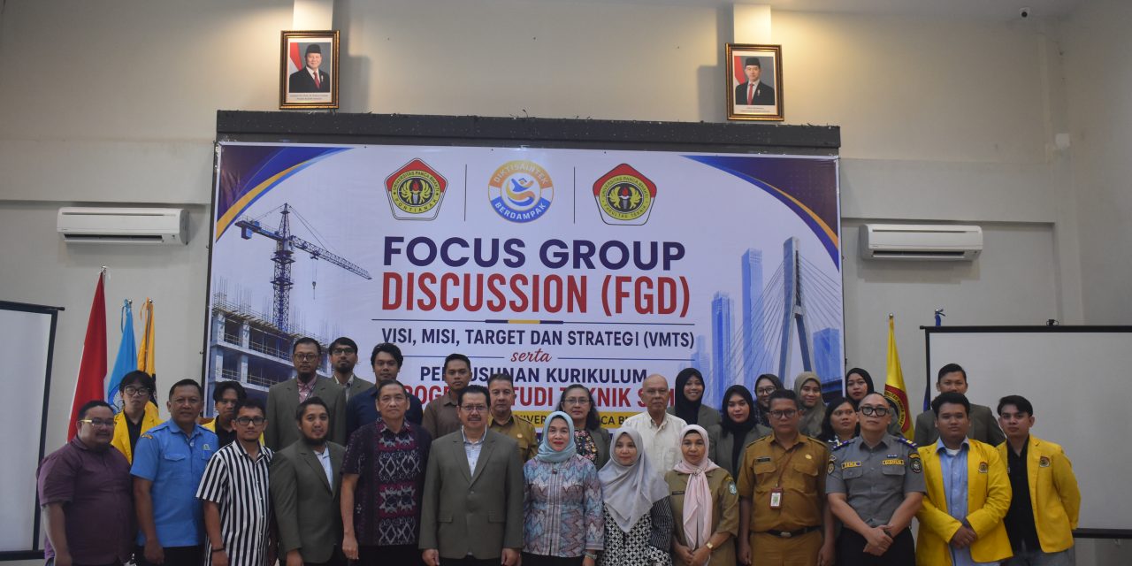 Program Studi Teknik Sipil Fakultas Teknik Universitas Panca Bhakti Gelar FGD Penyusunan VMTS Libatkan Akademisi, Alumni, dan Stakeholder